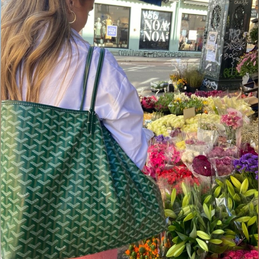 Large Green Tote Bag 💚